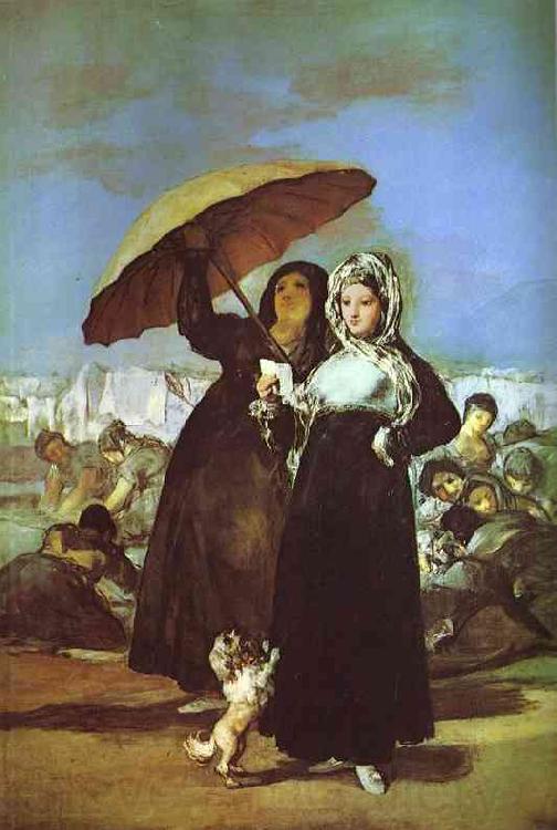 Francisco Jose de Goya Woman Reading a Letter Norge oil painting art